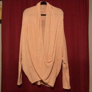 Free people peach shirt